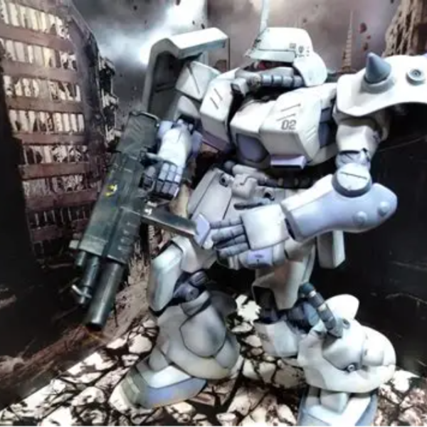 RE/100 ザクＦＺ 首都防衛大隊仕様  RE/100 ザクFZ(塗装変更)