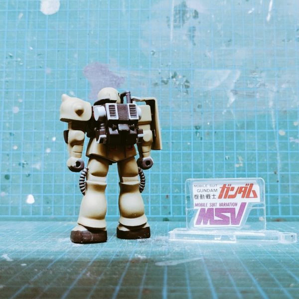 　1/300 森永チョコスナック MS-06F ザク・マインレイヤー　