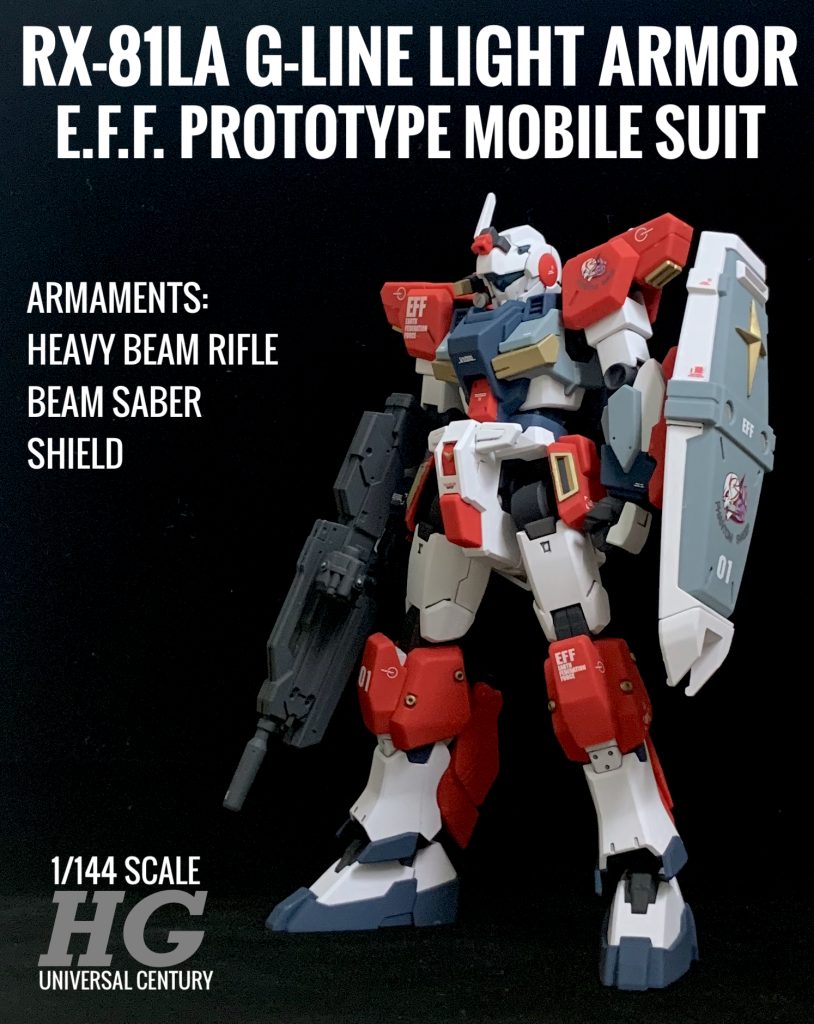 HGUC ジーラインライトアーマー(ユーグ・クーロ機)