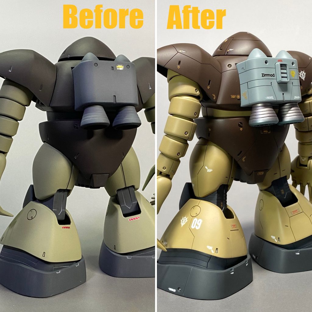 HGUCゴッグ–3枚目/制作者：万二郎