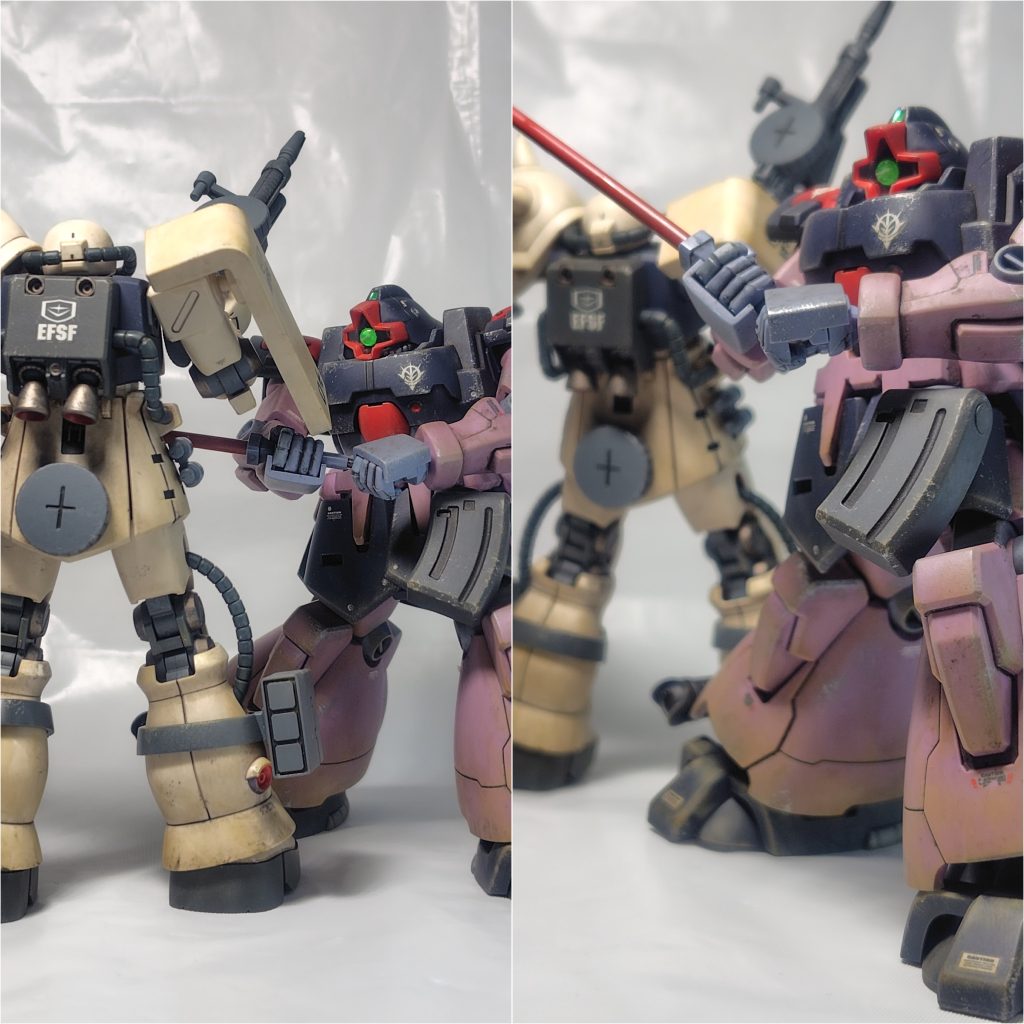 その姿は忍びん…。