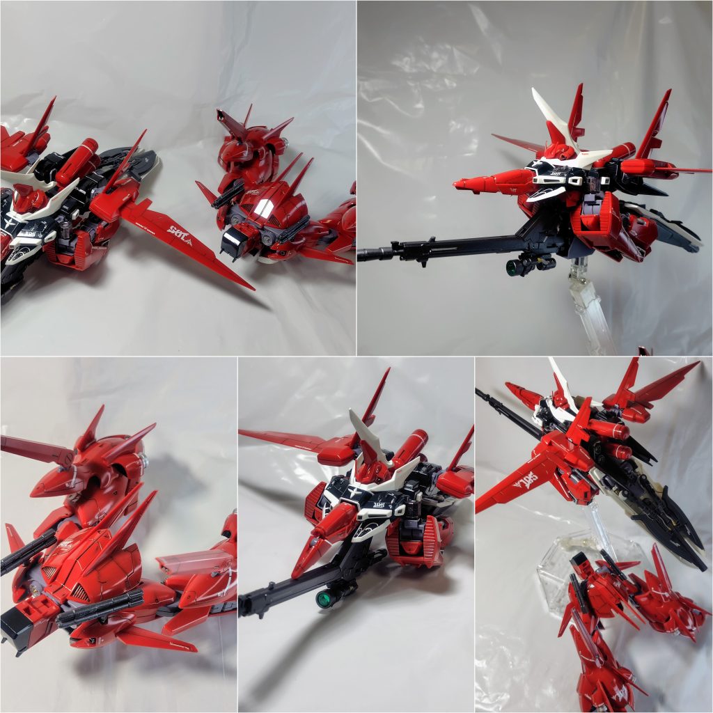 リバウアタッカーとリバウナッターに分離変形。アタッカーはいいけどナッターはやっぱ無理があると思う(gundam-kao2)