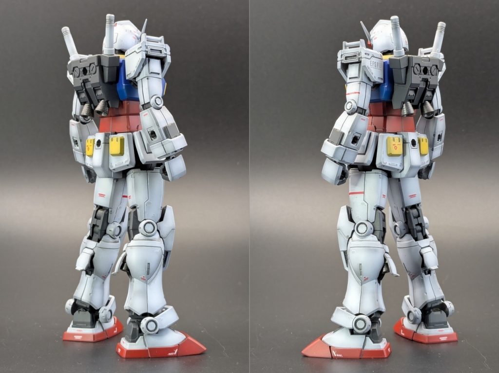 背中もガッチリしていて隙がない