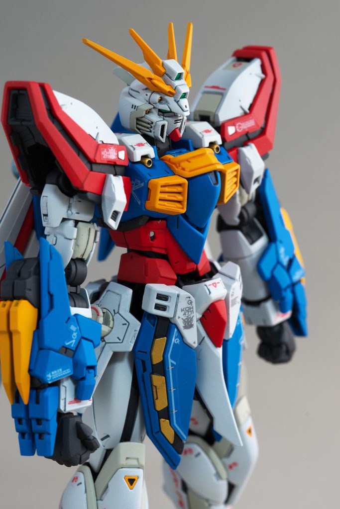 RG ゴッドガンダム–2枚目/制作者:mizu