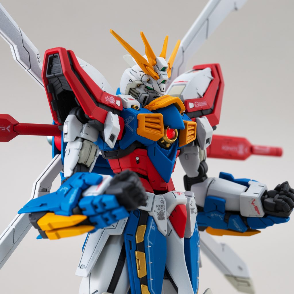 RG ゴッドガンダム–4枚目/制作者:mizu