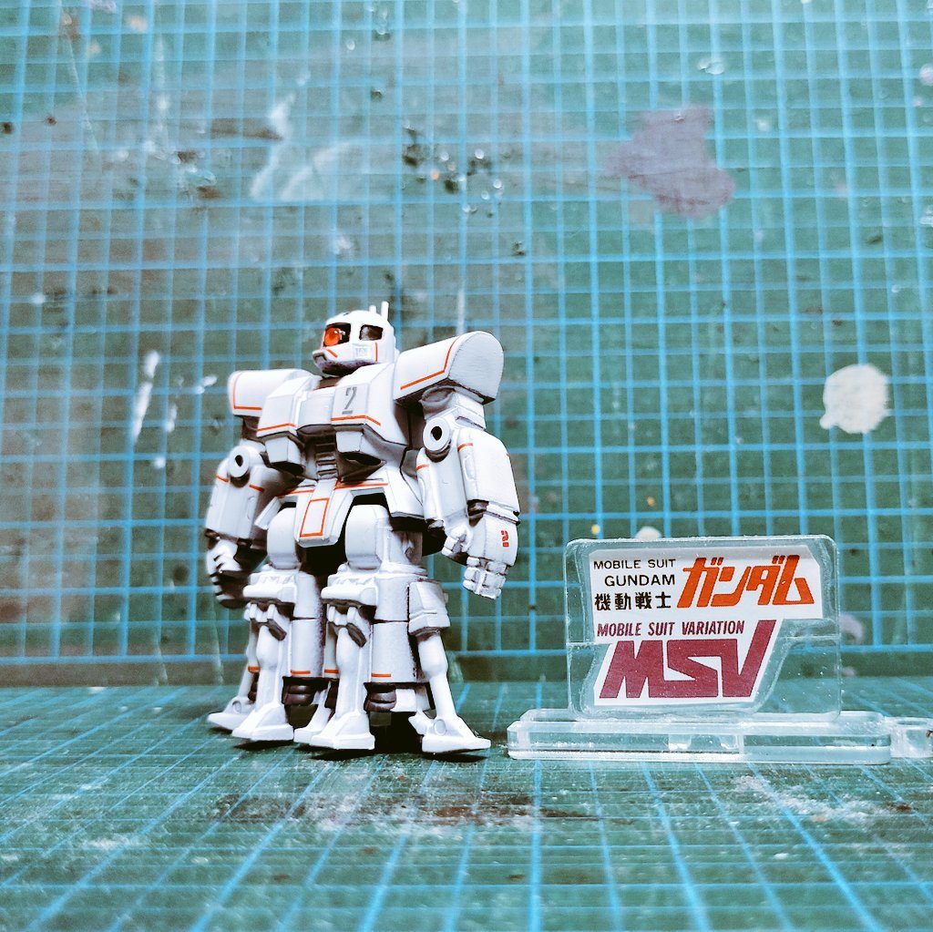 　1/300 森永チョコスナック MSN-01 高速起動型ザク　