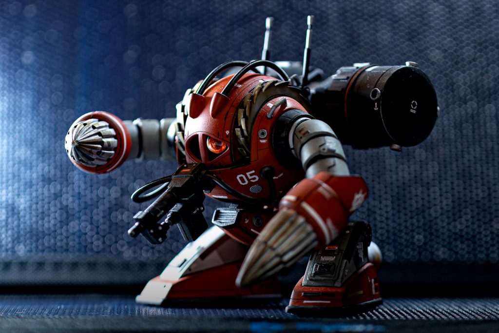 高機動型アッグ–2枚目/制作者:Kaki.