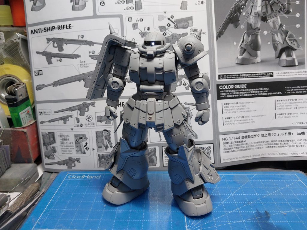 1/144 MS-06GD 高機動型ザク 地上用 ウォルド機–4枚目/制作者：@dagored00