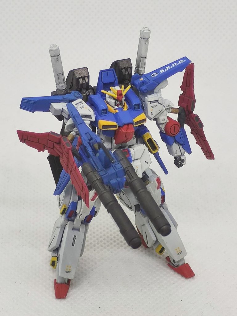 ZZガンダム(ガンダムアーティファクト)–2枚目/制作者:yukidaruma