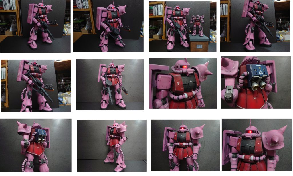 メガサイズシャアザク–2枚目/制作者：つしま