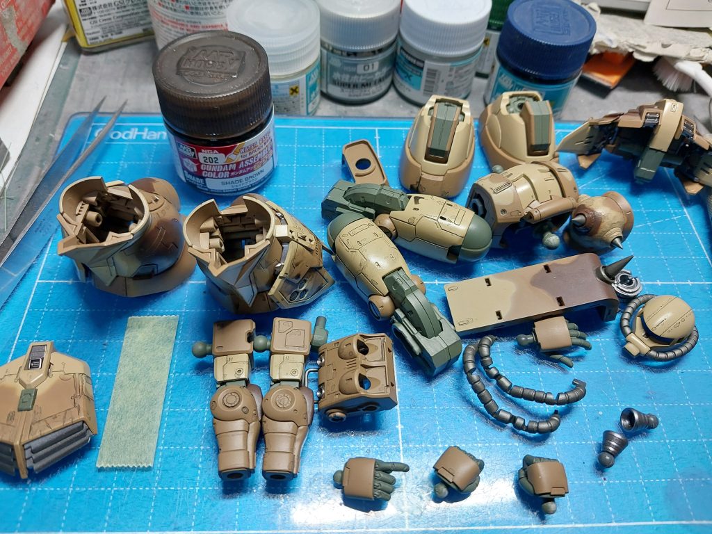 1/144 MS-06GD 高機動型ザク 地上用 ウォルド機–5枚目/制作者：@dagored00