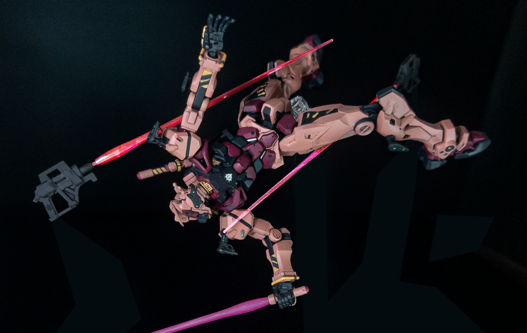 からの神回避!もっと躍動感のあるシーンなんだけど再現しきれず...ぐぬぬ