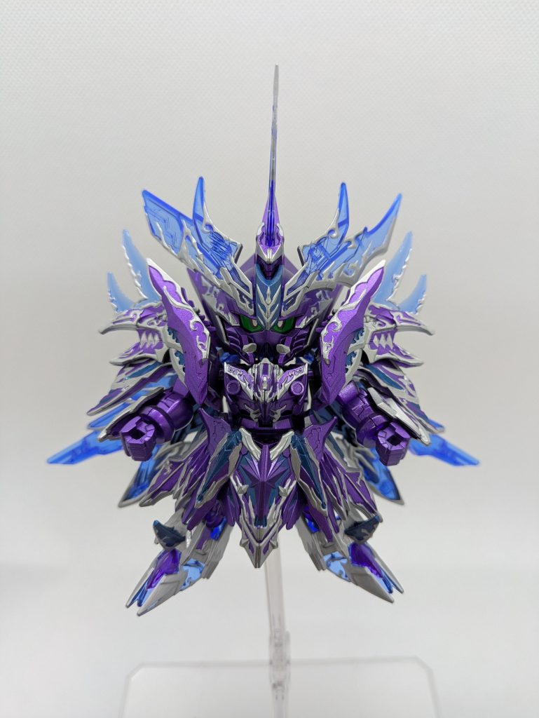 オルタナティブジャスティスインフィニットドラゴンラッカーのパープルでスプレー塗装、アクリル筆塗り+クリアー