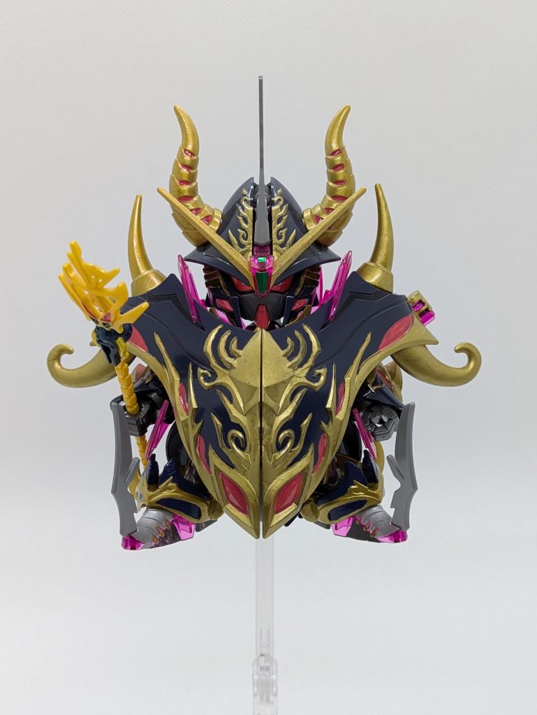 ウォーロックイージスガンダムアクリル筆塗り+クリアー