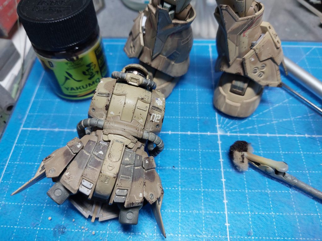 1/144 MS-06GD 高機動型ザク 地上用 ウォルド機–7枚目/制作者：@dagored00