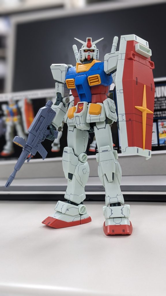 45年ぶりの復帰ガンプラ1体目–2枚目/制作者：うえさま