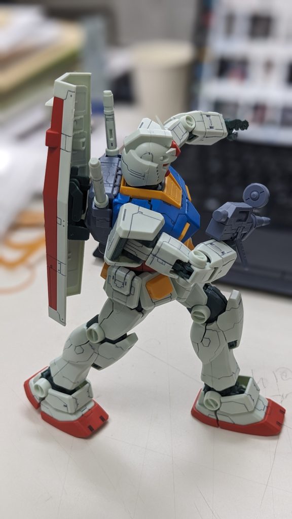 45年ぶりの復帰ガンプラ1体目–5枚目/制作者：うえさま