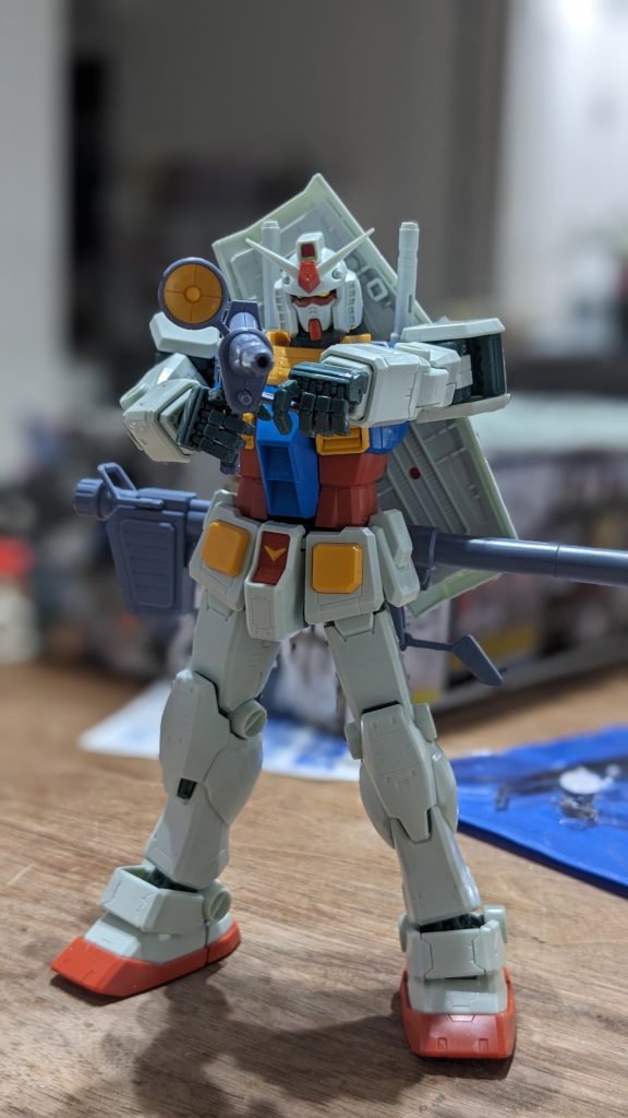 45年ぶりの復帰ガンプラ1体目–3枚目/制作者：うえさま