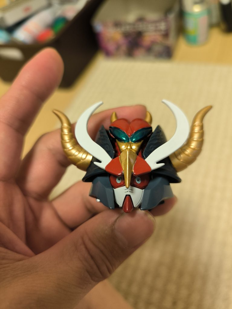 頭と尻尾は付け替えで変身します😁真の姿❤️‍🔥は墨入れ後に🥹