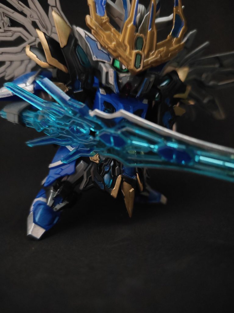 この武器合体がカッコいい!それぞれ持たせるのも良いですが合わせても映えますね。