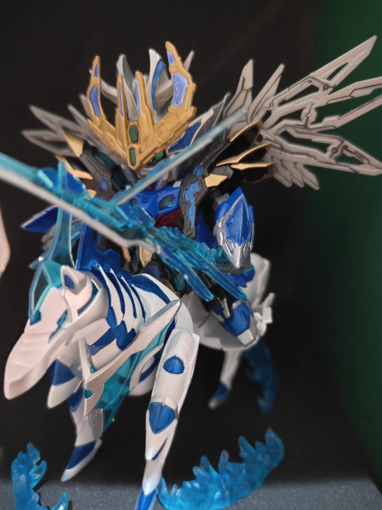 ナイトワールド軍馬に乗せてみました