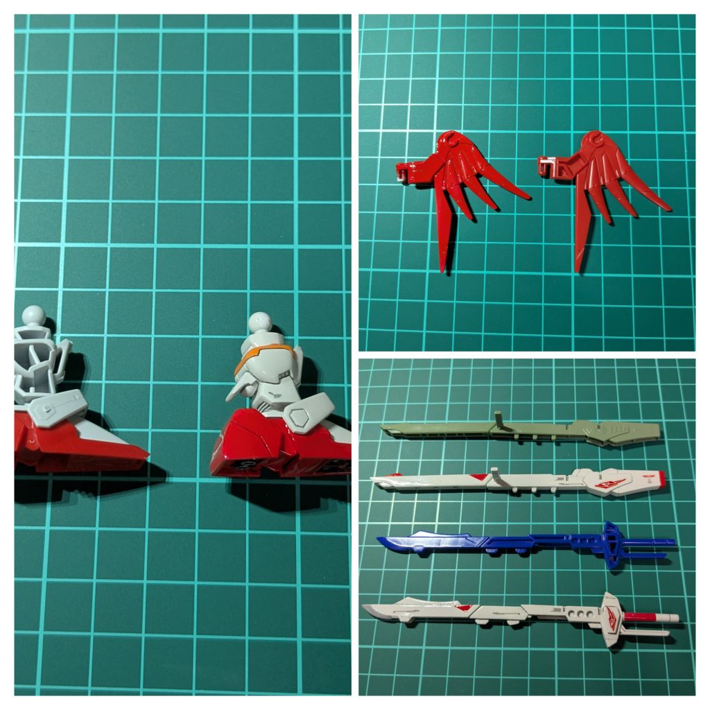 肉抜きを埋める部分が多くて大変でした。HGを普通に作るより手間暇かかってます。