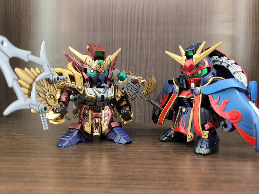 郭嘉ヴァサーゴと賈詡アシュタロンの揃い踏み!ヴァサーゴ派手やな🤨賈詡が支援で郭嘉が前衛なんかな?イメージ…原作でもそんな感じやったかな🤔武将モードはこのアンテナの方が好きやなぁ👍