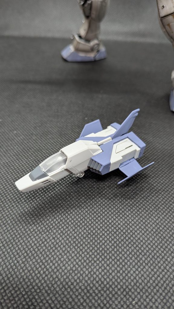 コアファイターは手つかず、本体との差が凄い💦見るたびに思う、これ絶対飛べないですよね? ドップといい勝負だな(笑)