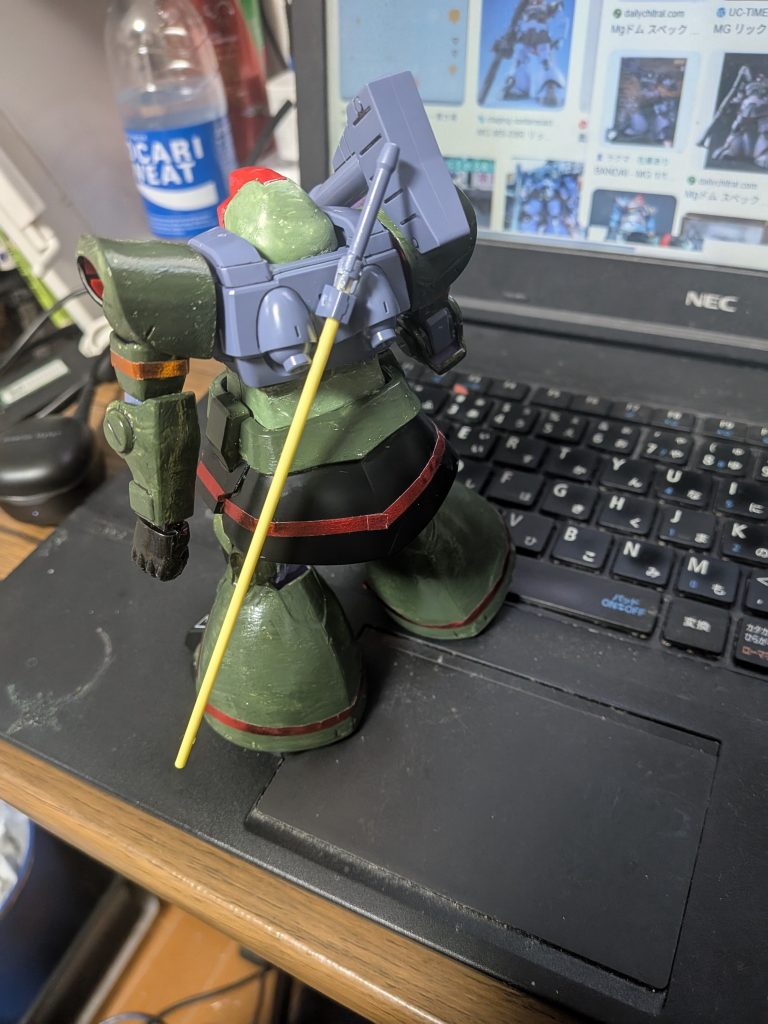 ドム残党軍風味・１００均マスキングテープとデカール仕様–3枚目/制作者：MrR