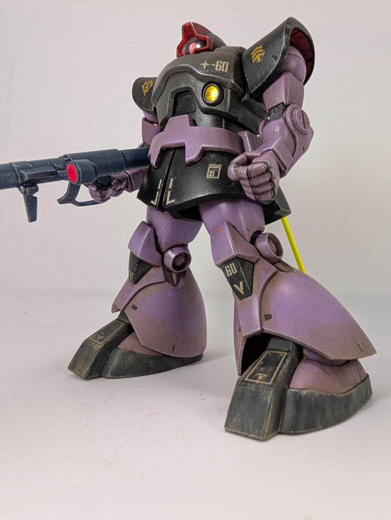 組み上げたあと、ウェザリングするかしまいかで2日ほど迷いました(笑)