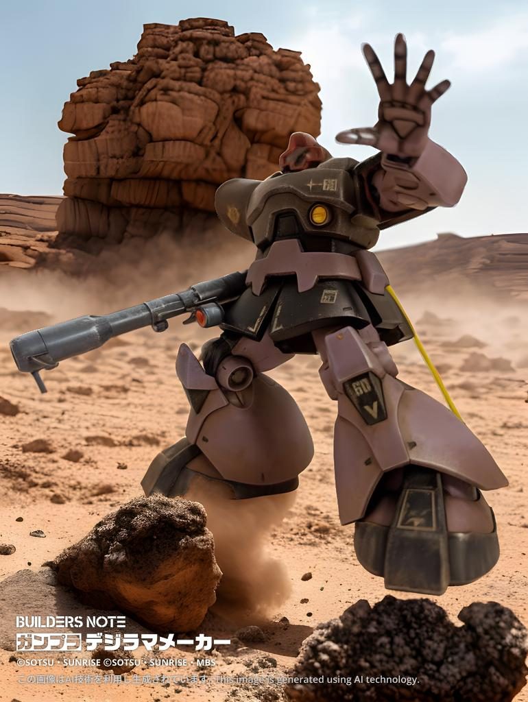 HGUC ドム–3枚目/制作者:ガラピコ