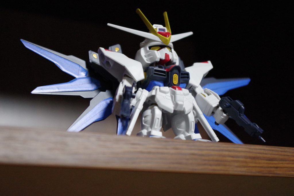 下から覗いたアングル。