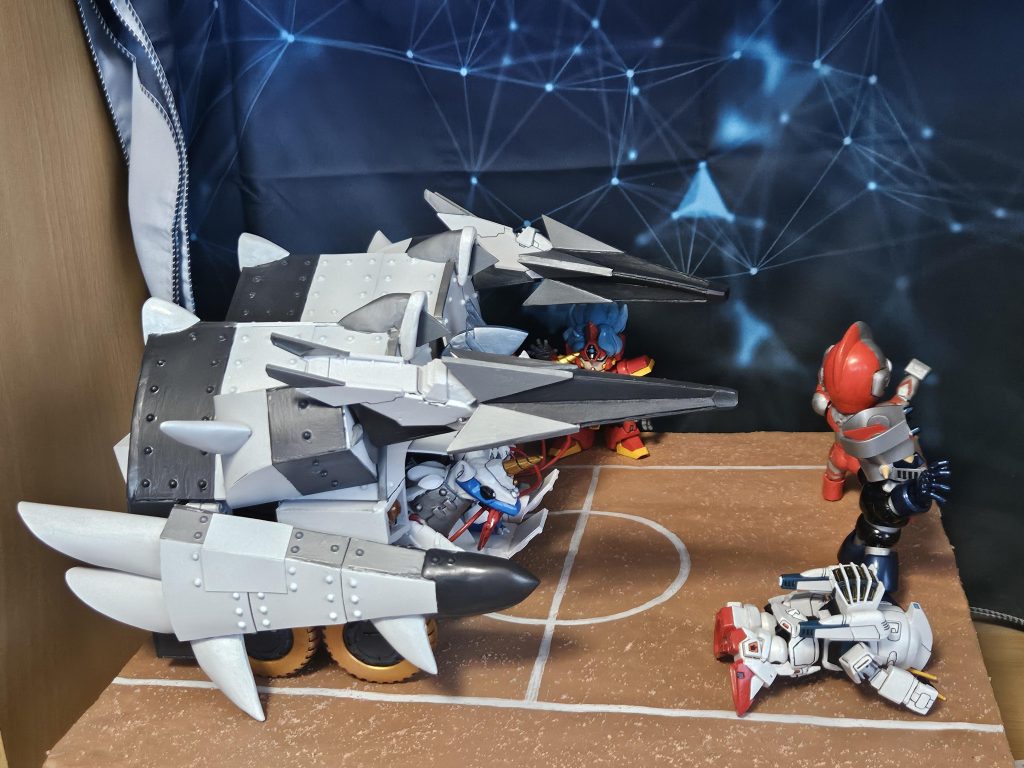 ゲーム本編でも必殺技使用時にコート上をオーキスが走り抜けます!サイズデカ過ぎて逃げ場無し笑それでは━━━次回を待て。