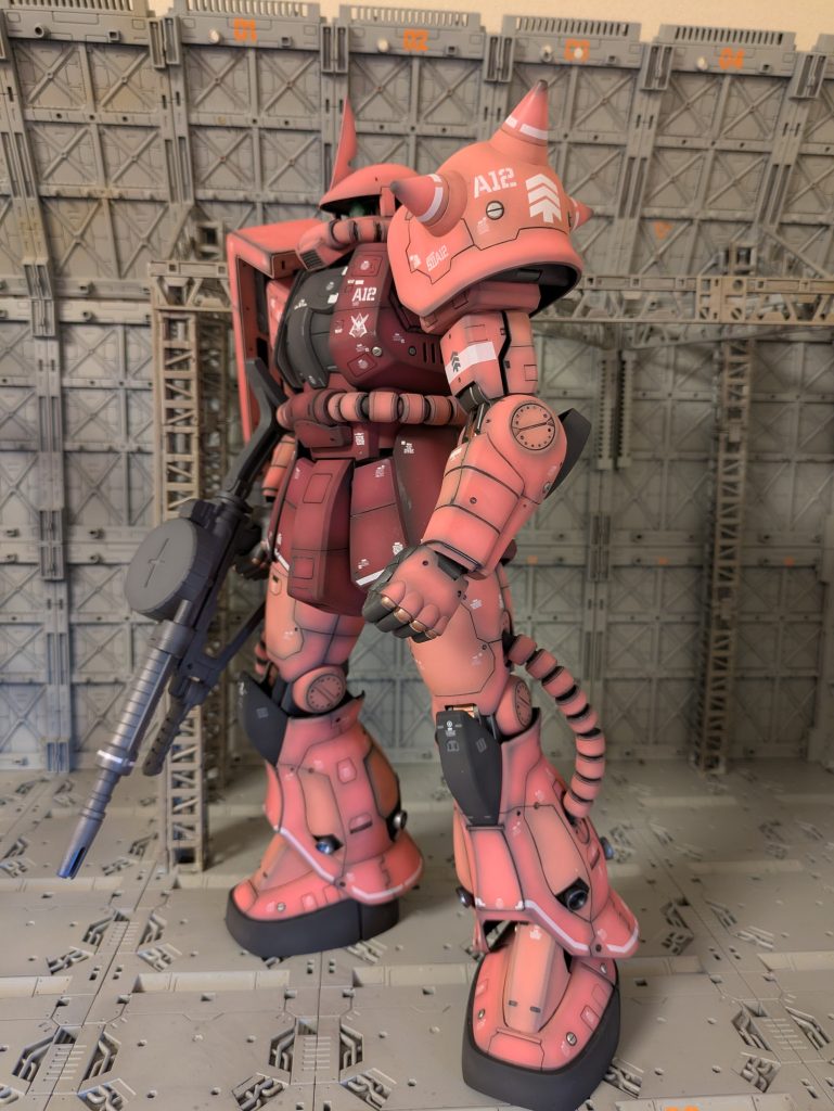 マイナスボルト🔩を別塗装して本体塗装後に貼りました