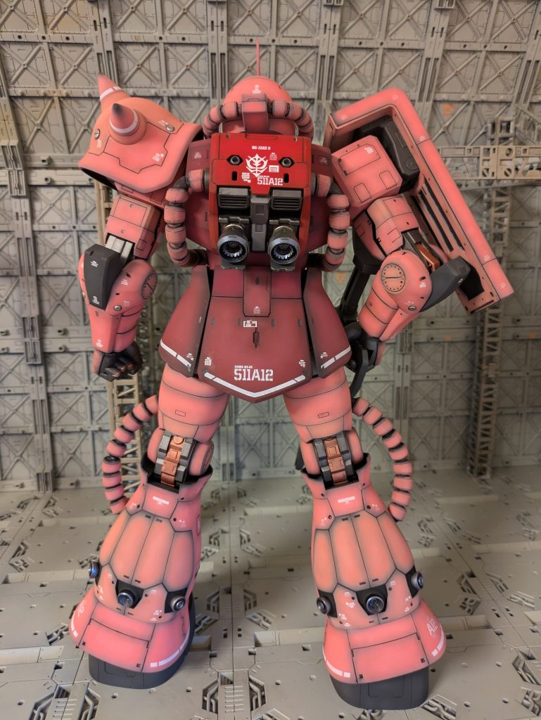 足元のバーニアを交換しました。ランドセルのバーニアも中にバーニア追加しましま。ら