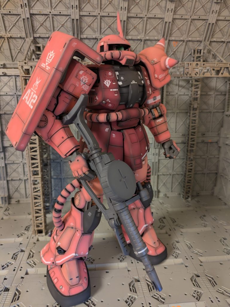 超でかい💦メガサイズ・シャア専用ザク–7枚目/制作者:SAYAKAFU