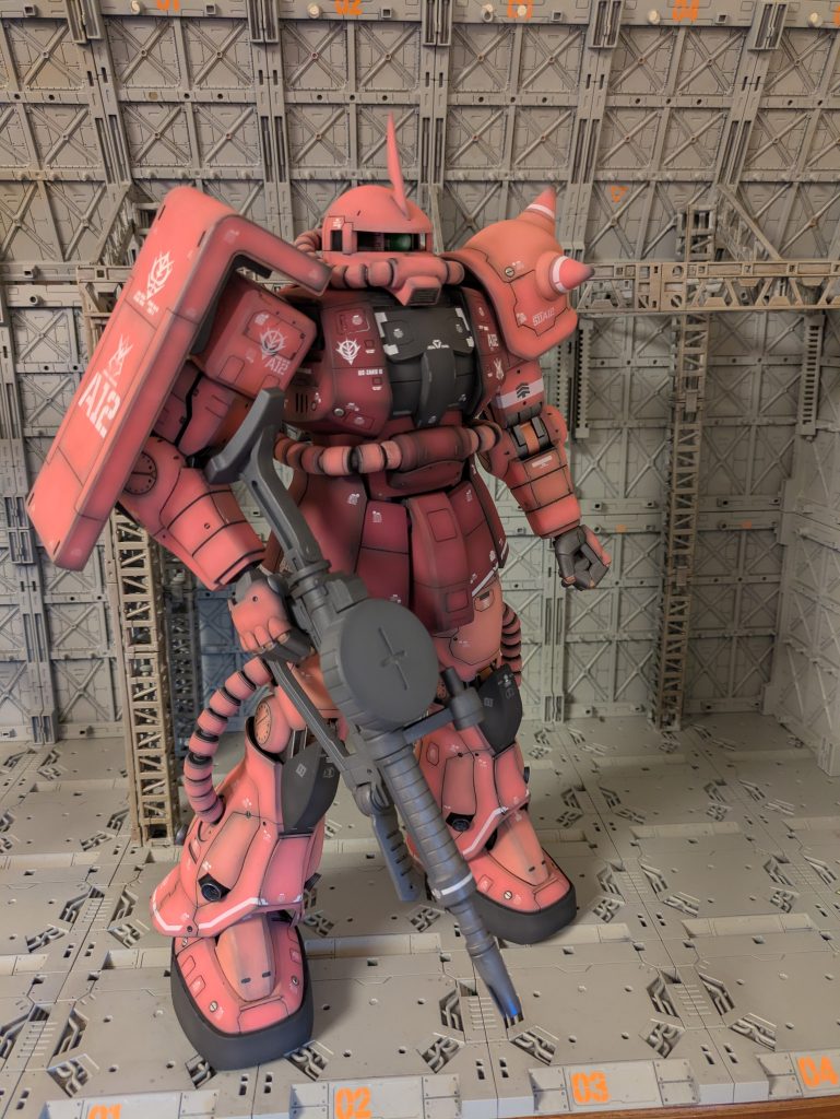 超でかい💦メガサイズ・シャア専用ザク–8枚目/制作者:SAYAKAFU