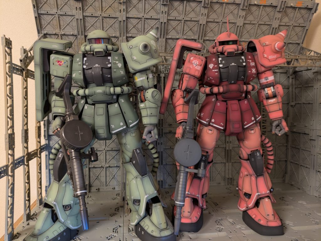 超でかい💦メガサイズ・シャア専用ザク–3枚目/制作者:SAYAKAFU