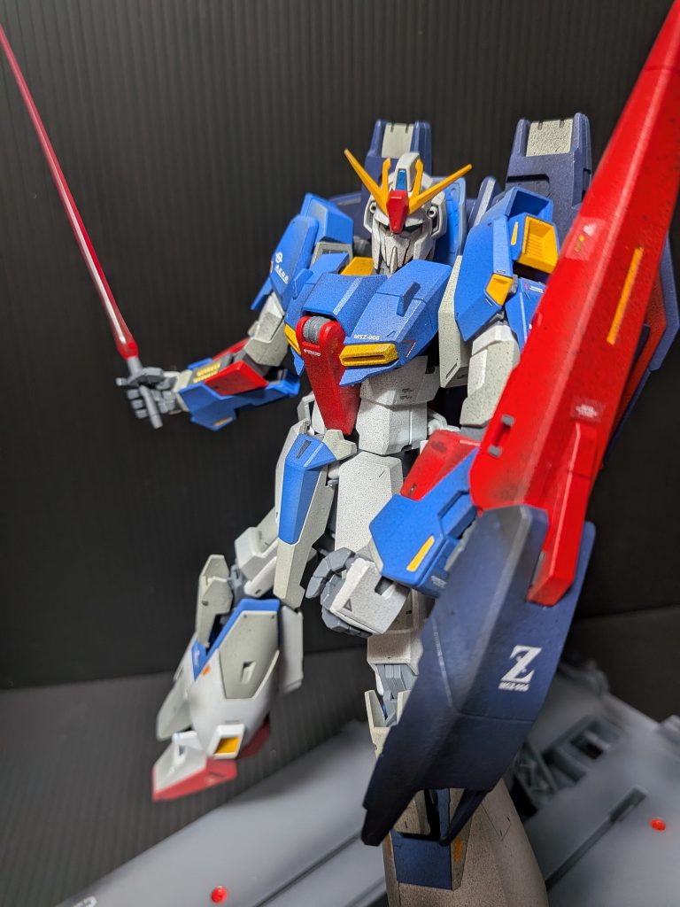 Zガンダム(塗装はげるのがこわくて未変形)–5枚目/制作者：MuMucafe