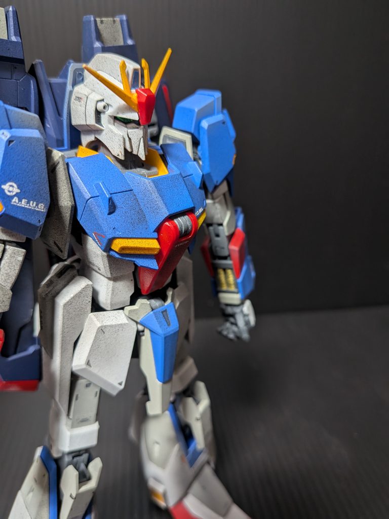 Zガンダム(塗装はげるのがこわくて未変形)–3枚目/制作者：MuMucafe