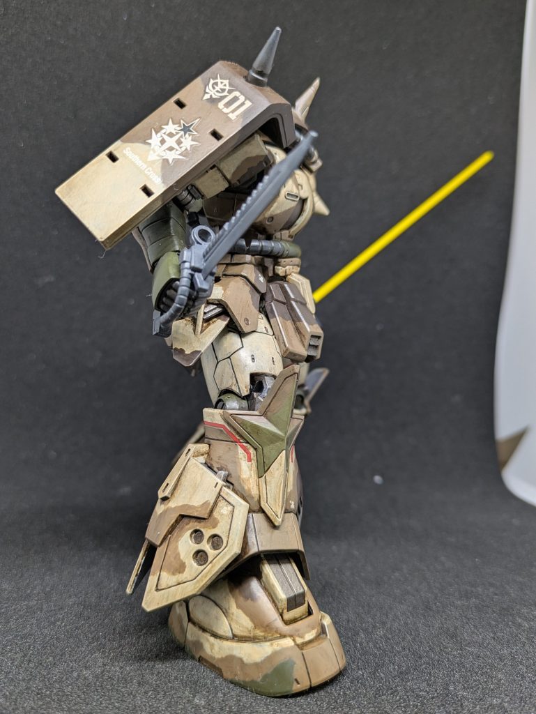 ザクⅡ　エグバ専用機–5枚目/制作者：gorimotsu