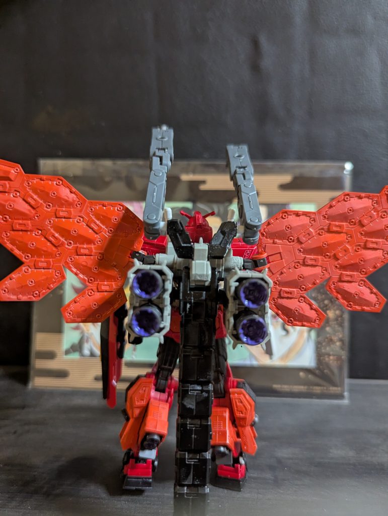 バックパックはグレーで塗装。