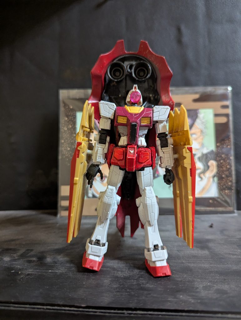 ヨドバシなど行きましたけど中々コレと言うガンプラ無かったのでジャンクパーツから何か形に出来ないかと考えていたら思いつきました。