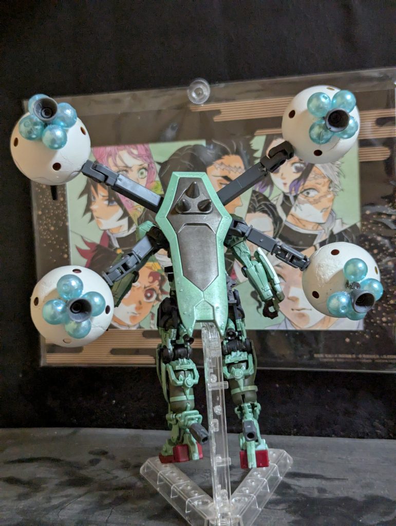 シールドは装備させたかったのでザクウォーリアのを使用しました。