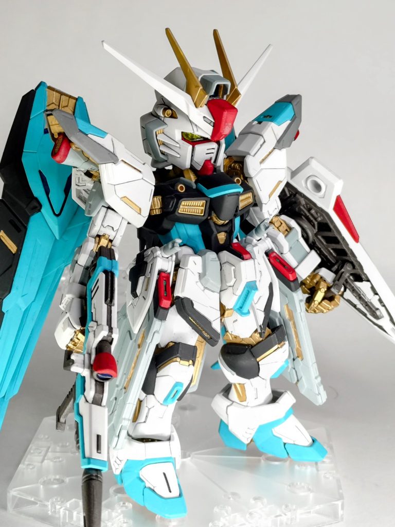 ZGMF-X10A フリーダムガンダム(初音ミクカラー)–3枚目/制作者:@redcheek