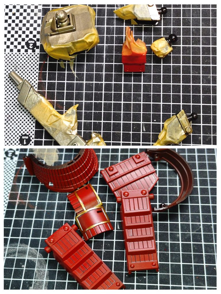 マスキングとスミ入れだけで2時間くらいは消化してしまいますね。でもこれの有無で、初心者でも全然別物に仕上げられます!