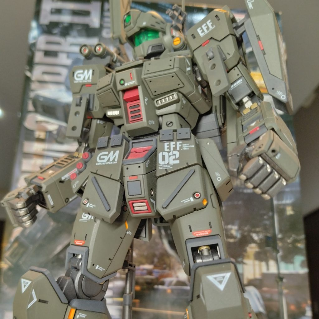 MG 1/100 ジムスパルタン　（スナイパーII）–6枚目/制作者：yuuchann