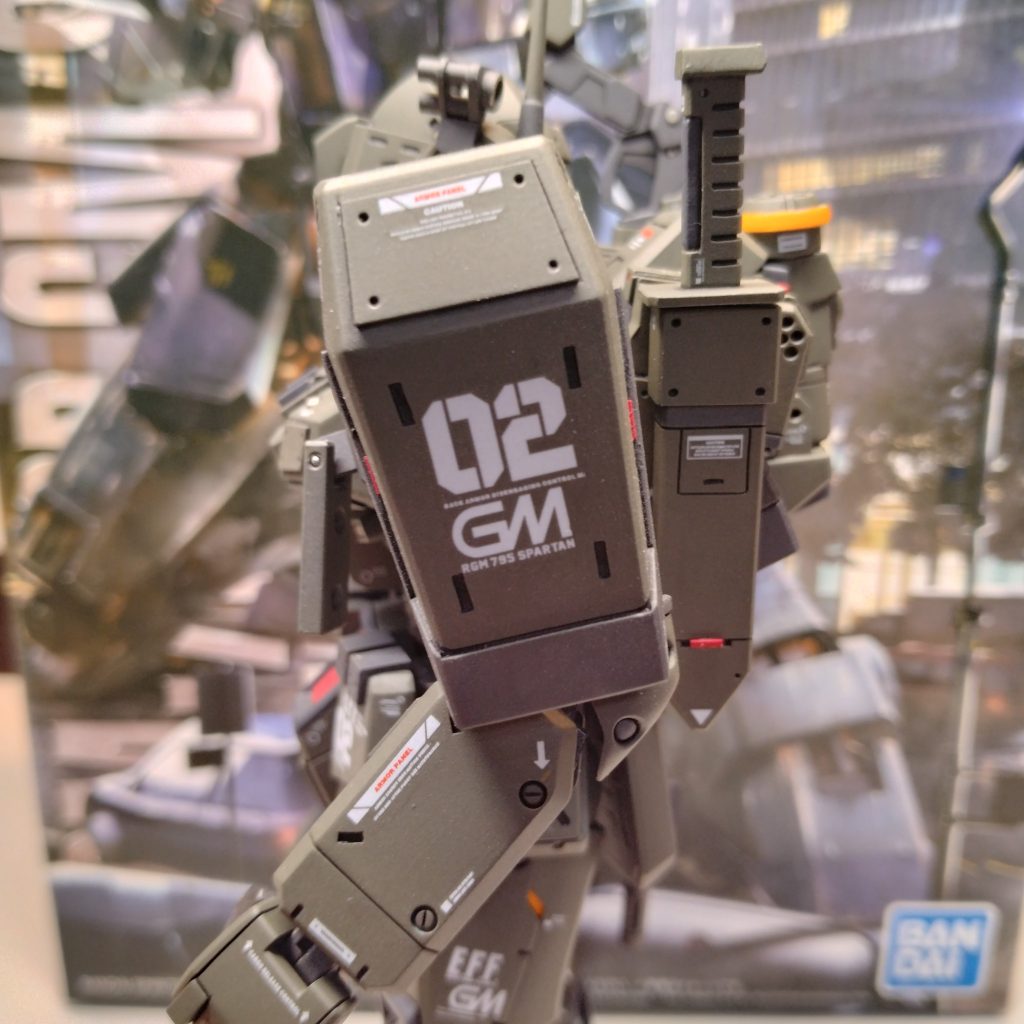 MG 1/100 ジムスパルタン　（スナイパーII）–2枚目/制作者：yuuchann