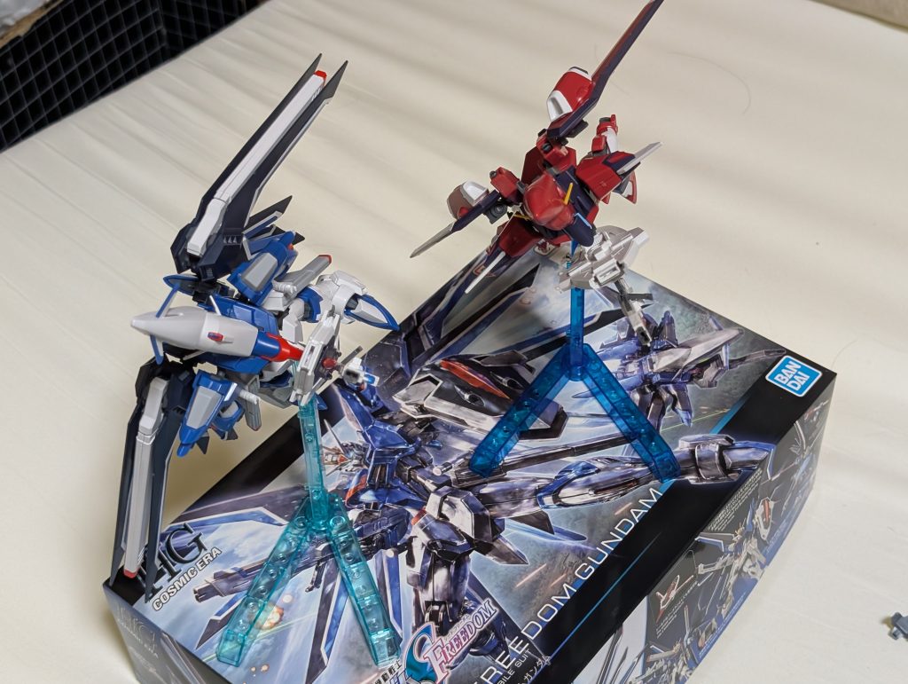 ジャスティスと一緒に大気圏