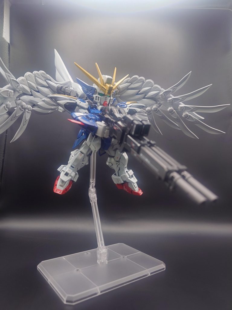 ツインバスターライフルの保持も問題なし。素晴らしい！